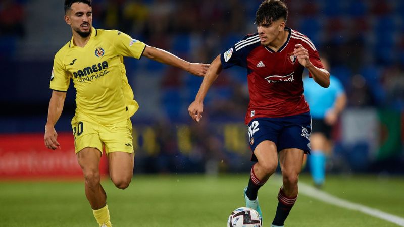 Phong độ gần đây của Osasuna vs Villarreal