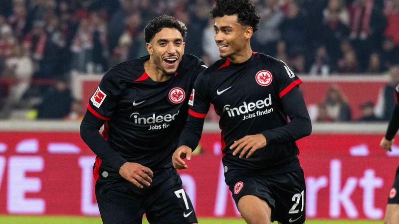 Phong độ gần đây của 2 đội bóng Midtjylland vs Eintracht Frankfurt