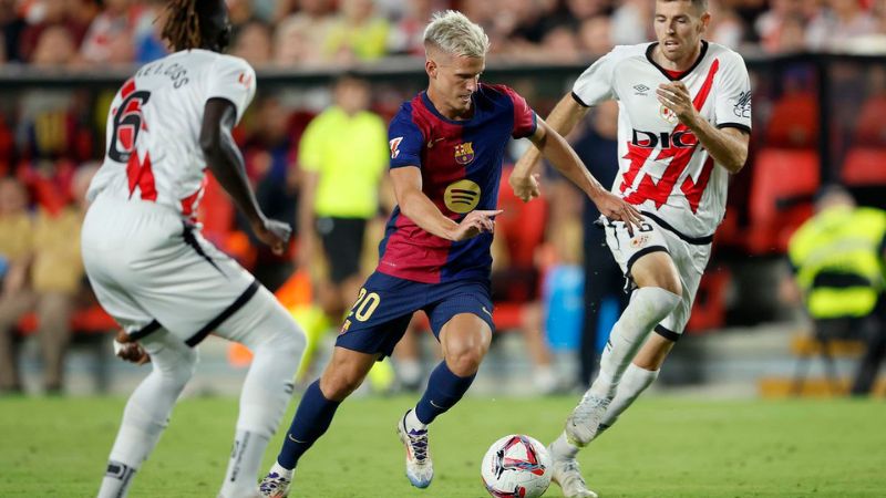 Phong độ gần đây của hai đội Barcelona vs Rayo Vallecano