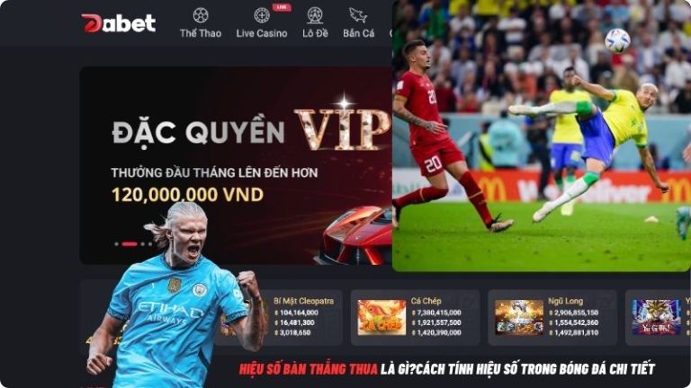 Hiệu số bàn thắng thua là gì?Cách tính hiệu số trong bóng đá chi tiết