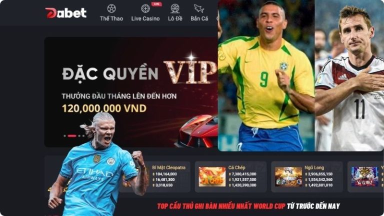Top Cầu Thủ Ghi Bàn Nhiều Nhất World Cup Từ Trước Đến Nay