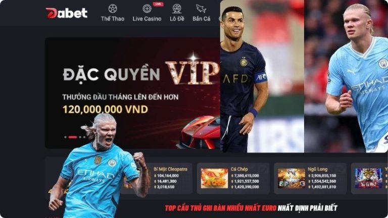 Top Cầu Thủ Ghi Bàn Nhiều Nhất Euro Nhất Định Phải Biết