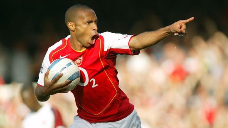 Tiền đạo hay nhất Arsenal - Thierry Henry 
