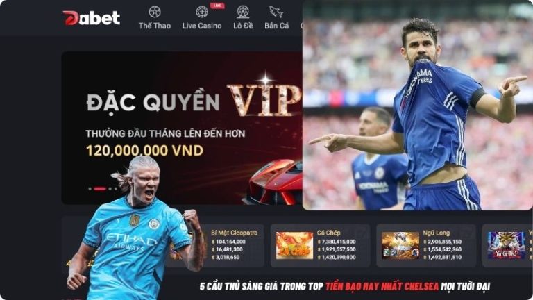 5 Cầu Thủ Sáng Giá Trong Top Tiền Đạo Hay Nhất Chelsea Mọi Thời Đại